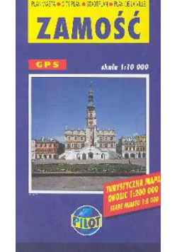 Zamość Plan miasta 1: 10 000