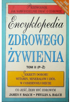 Encyklopedia zdrowego żywienia Tom I