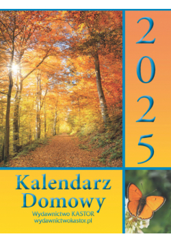 Kalendarz 2025 KL04 KALENDARZ DOMOWY - zdzierak