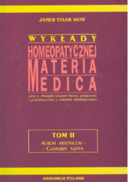 Wykłady homeopatycznej Materia Medica tom 2