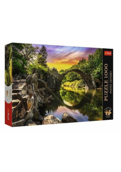 Puzzle 1000 Most Rakotza w Kromlau, Niemcy TREFL