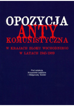 Opozycja antykomunistyczna w krajach bloku wschodniego w latach 1945-1989