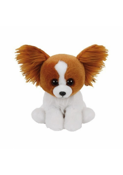 Beanie Babies Barks brązowy pies mały