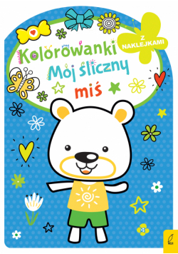 Mój śliczny miś. Kolorowanka z wykrojnikiem