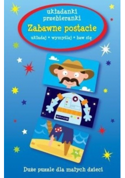 Zabawne postacie Układanki przebieranki