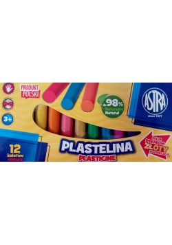 Plastelina okrągłą Astra 12 kolorów