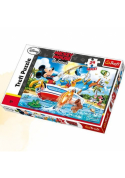 Puzzle Maxi 24 Myszka Miki i Przyjaciele Na rybach