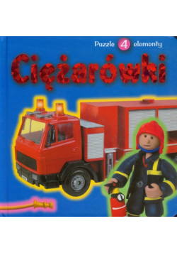 Ciężarówki Książka z puzzlami