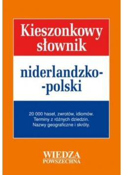 Kieszonkowy słownik niderlandzko polski