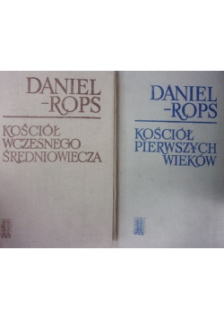Kościół pierwszych wieków/Kościół wczesnego średniowiecza, zestaw 2 książek