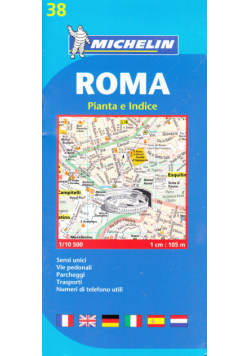 Rzym mapa 1:10 500
