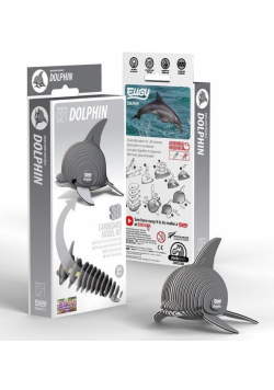 Delfin Eugy. Eko Układanka 3D