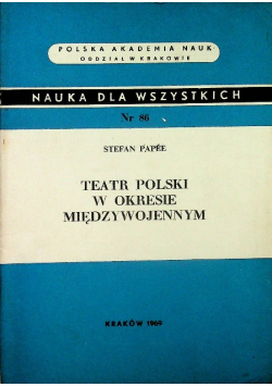 Teatr Polski w okresie międzywojennym