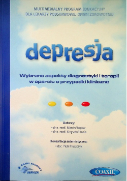 Depresja wybrane aspekty diagnostyki i terapii