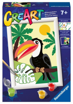 CreArt dla dzieci: Tukan w dżungli