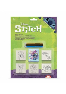 Stitch - Pieczątki 5szt