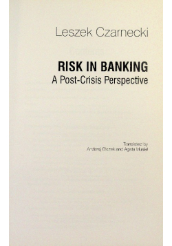 Risk in Banking