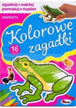 Kolorowe zagadki. Zwierzęta