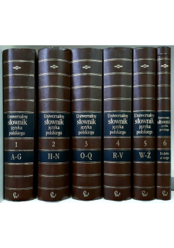 Uniwersalny słownik języka polskiego t.1-6