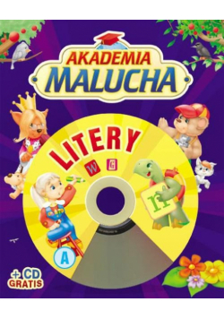 Akademia malucha Litery z płytą CD