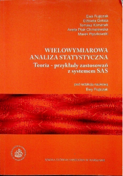 Wielowymiarowa analiza statystyczna