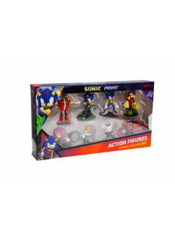 Sonic prime figurka akcji zestaw 8 figurek