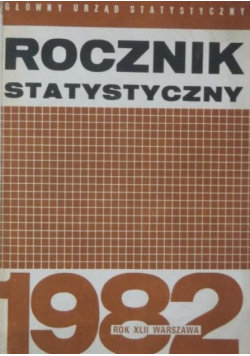 Rocznik statystyczny 1982