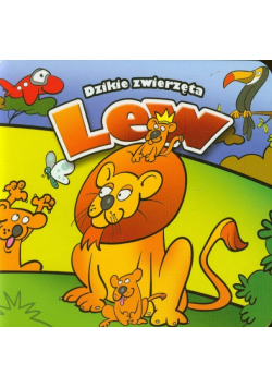 Lew Dzikie zwierzęta Mini zwierzątka