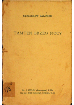 Tamten brzeg nocy 1943 r.