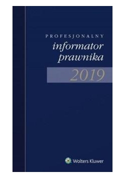 Profesjonalny informator prawnika 2019 A5