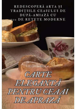 Carte Elegantă Pentru Ceaai De Aprază