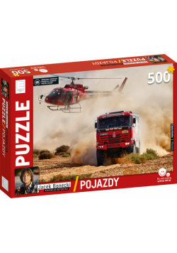 Puzzle Pojazdy Ciężarówka 500