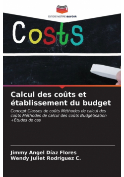 Calcul des coûts et établissement du budget