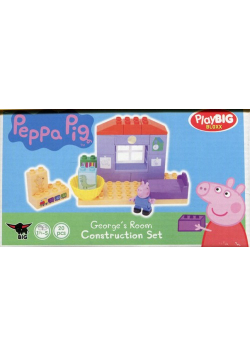 Big klocki Świnka Peppa Pokój Georga