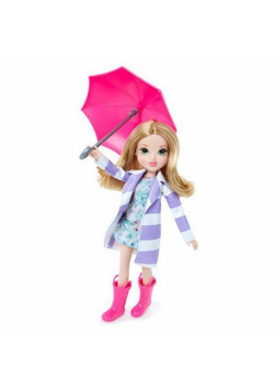 Moxie Girlz Raincoat Color Splash Lalka Bryten
