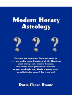 Modern Horary Astrology