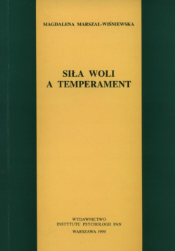 Siła woli a temperament