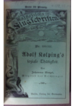 Katholische Flugschriften,110/111-119
