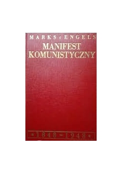 Manifest komunistyczny, 1948r.