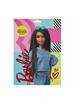 Zestaw naklejek Barbie 1000szt