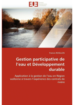Gestion participative de l''eau et développement durable