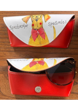 Etui na okulary GL06 Pies w okularach