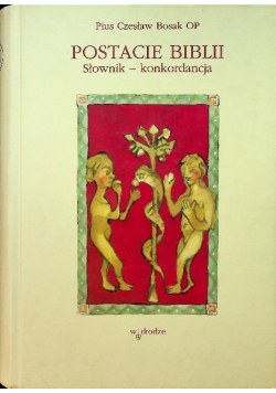 Postacie biblii Słownik  konkordancja