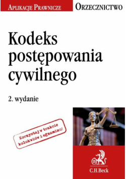 Kodeks postępowania cywilnego. Aplikacje prawnicze Orzecznictwo