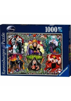 Puzzle 1000 Disney Wiedźmy