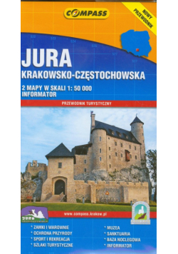 Jura Krakowsko Częstochowska 2 mapy + Przewodnik turystyczny