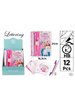 Notes kreatywny na spirali z akcesoriami BDGirls