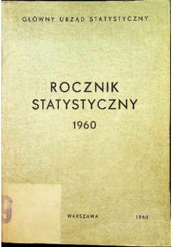 Mały Rocznik Statystyczny 1960