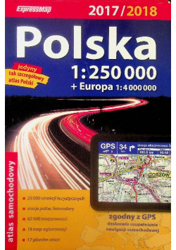 Polska atlas samochodowy 1:250 000