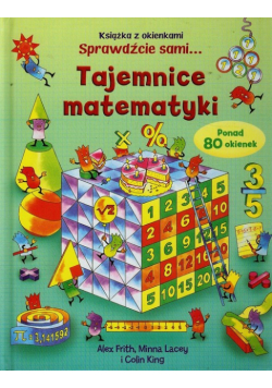 Tajemnice matematyki Książka z okienkami